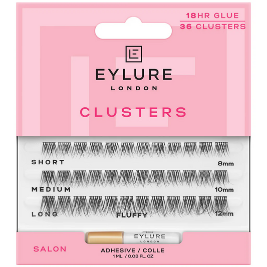 Eylure Clusters Individual Lash Clusters Fluffy Black