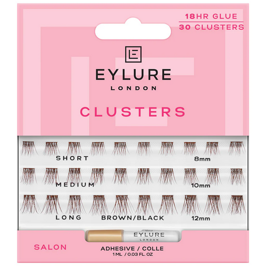 Eylure Clusters Individual Lash Clusters Brown/Black