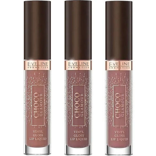 Eveline Cosmetics Choco Glamour Vinyl Gloss Lip Liquid 4.5ml