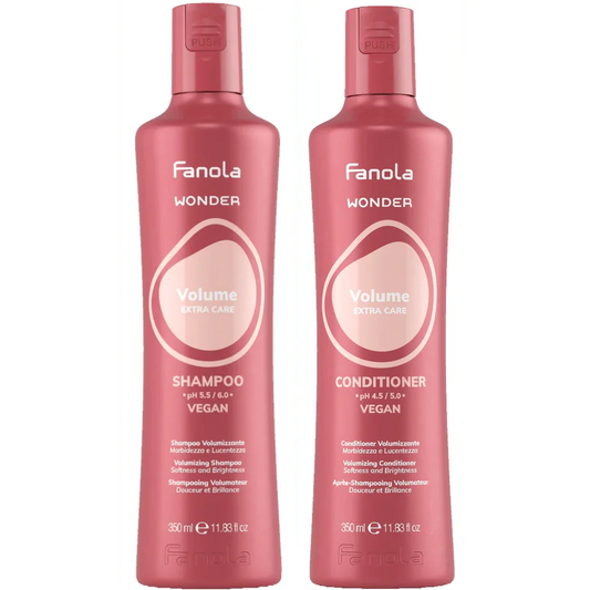 Fanola Wonder Volume Extra Care Shampoo & Conditioner Twin 2 x 350ml