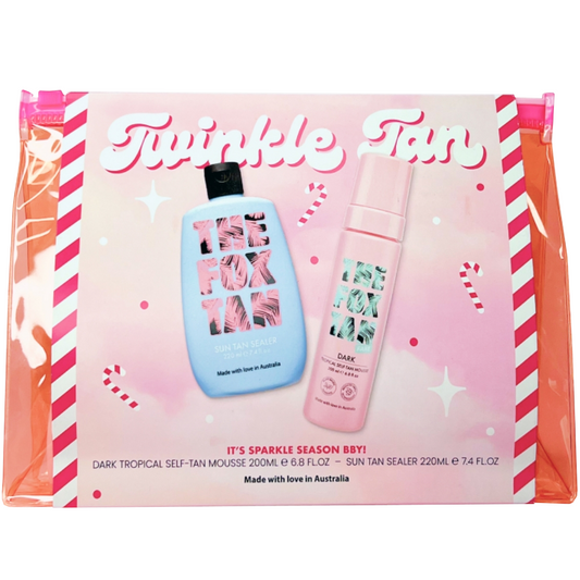 The Fox Tan Twinkle Tan Christmas Gift Set