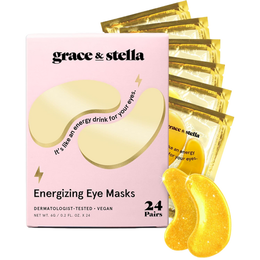 Grace & Stella Energising Gold Under Eye Masks Pack of 24