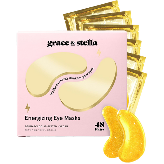 Grace & Stella Energising Gold Under Eye Masks Pack of 48