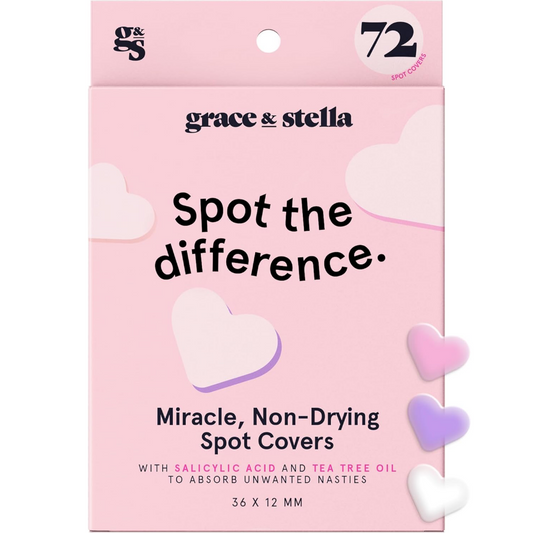 Grace & Stella Hydrocolloid Pimple Patches Heart x72