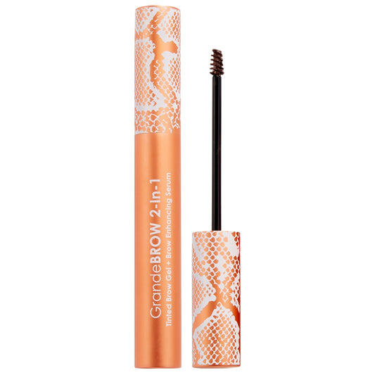 Grande Cosmetics GrandeBROW 2-in-1 Tinted Brow Gel + Enhancing Serum 3.5ml