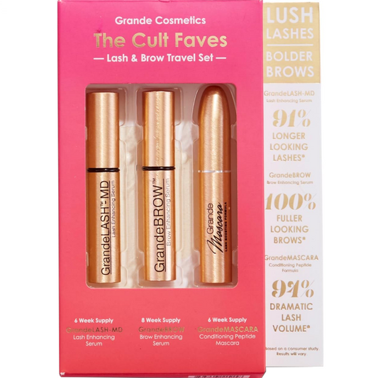 Grande Cosmetics The Cult Faves Lash & Brow Travel Set