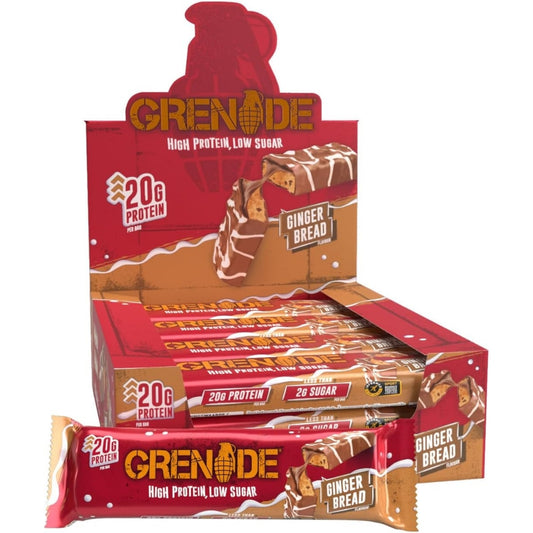 Grenade Carb Killa Bars High Protein, Low Sugar Bar Gingerbread Box 12 x 60g