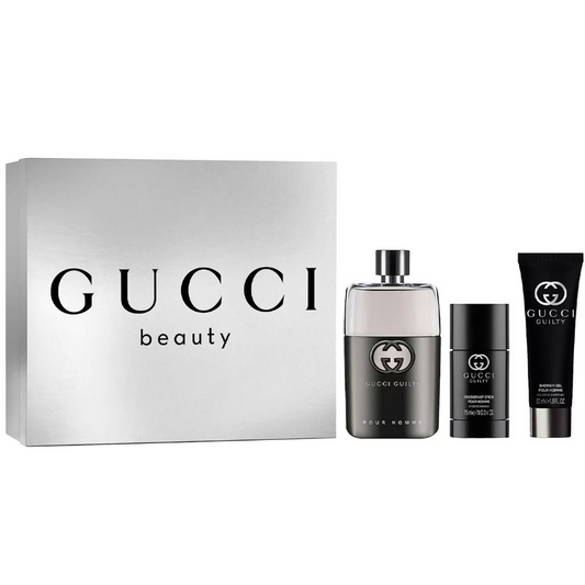 Gucci Guilty Pour Homme Eau De Toilette Gift Set 90ml