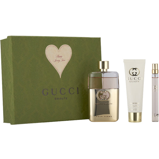 Gucci Guilty For Her Eau De Parfum & Body Lotion Gift Set 90ml