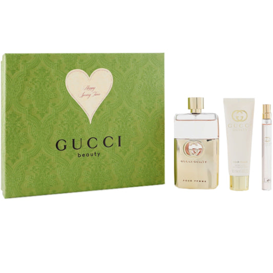 Gucci Guilty For Her Eau De Parfum & Body Lotion Gift Set 90ml