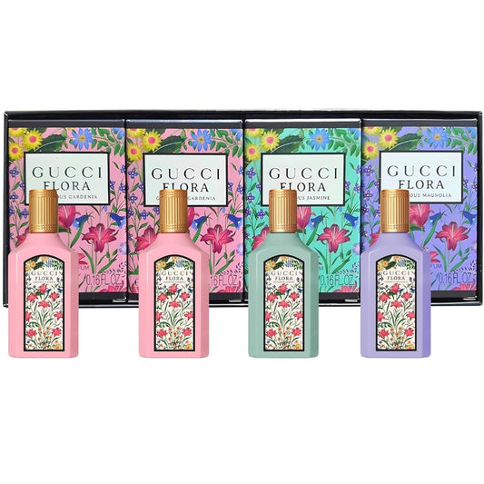 Gucci Flora Mini Fragrance Gift Set 4 x 5ml