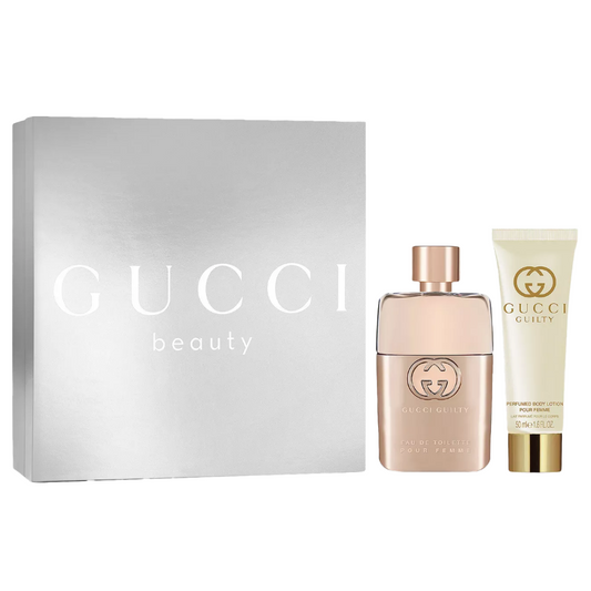 Gucci Guilty For Her Eau De Toilette Gift Set 50ml