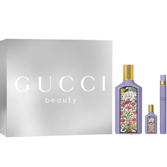 Gucci Flora Gorgeous Magnolia Eau De Parfum Gift Set 100ml