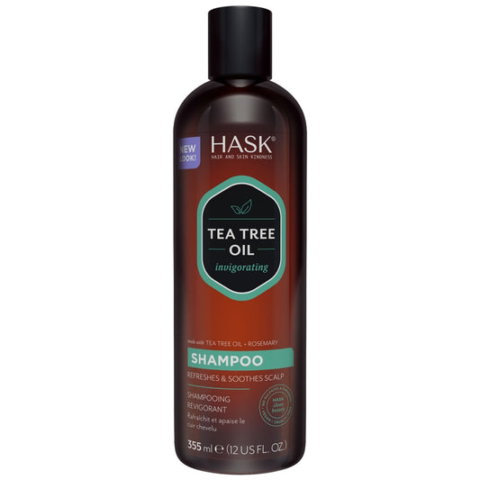 Hask Tea Tree Oil Invigorating Shampoo 355ml