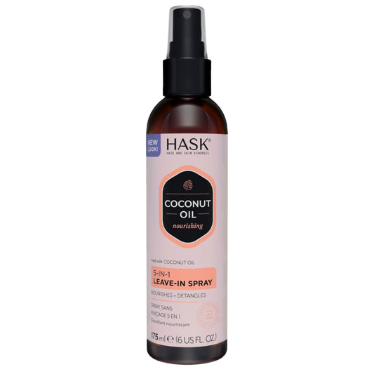 Hask Monoi Coconut Oil Nourishing 5-In-1 Leave-In Conditioning Spray 175ml