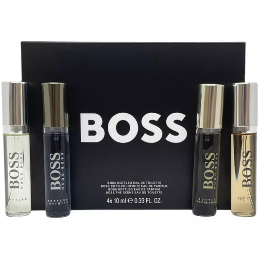 Hugo Boss Men's Mini Fragrance Gift Set 4 x 10ml