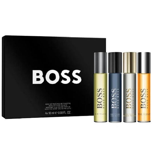 Hugo Boss Men's Mini Fragrance Gift Set 4 x 10ml