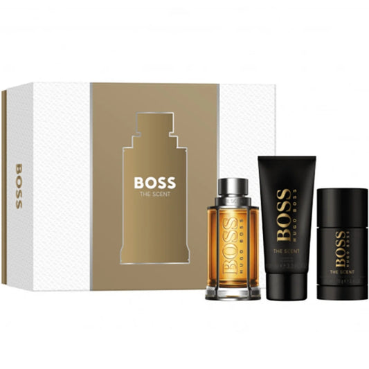 Hugo Boss The Scent For Him Eau De Toilette & Deodorant Stick Gift Set 100ml