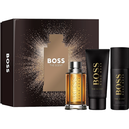 Hugo Boss The Scent for Him Eau De Toilette & Shower Gel Gift Set 100ml