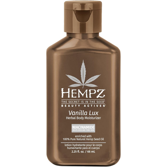 Hempz Mini Vanilla Lux Herbal Body Moisturiser 66ml