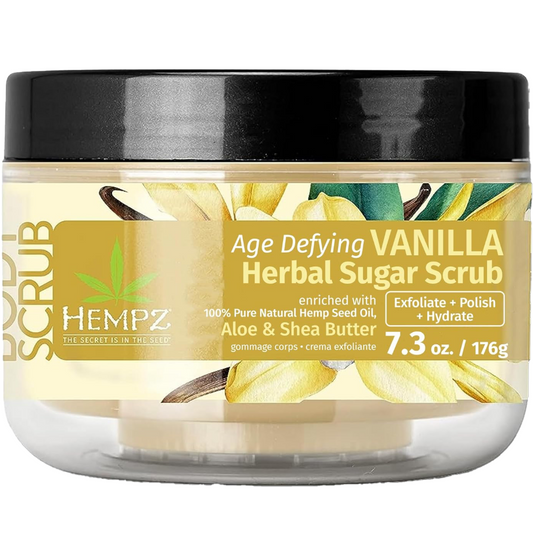 Hempz Age Defying Vanilla Sugar Scrub 215ml