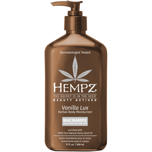 Hempz Vanilla Lux Herbal Body Moisturiser 500ml