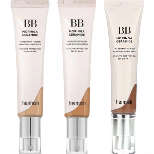 Heimish Moringa Ceramide BB Cream Tinted Moisturiser PA++ SPF30 30g