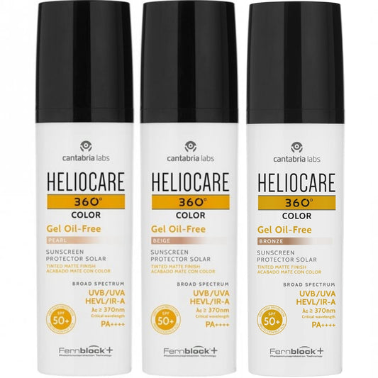 Heliocare 360° Colour Gel Oil-Free SPF50+ 50ml