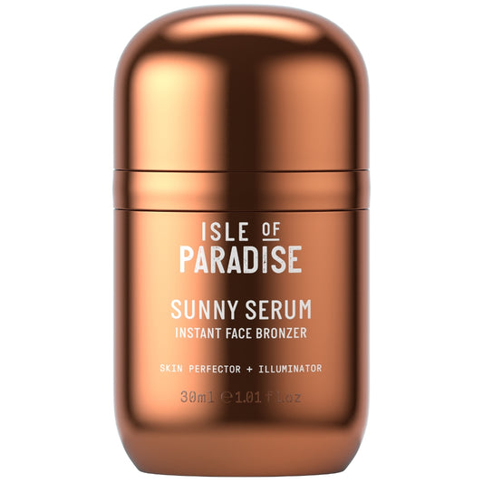 Isle Of Paradise Sunny Serum Skin Perfector & Illuminating Instant Face Bronzer 30ml