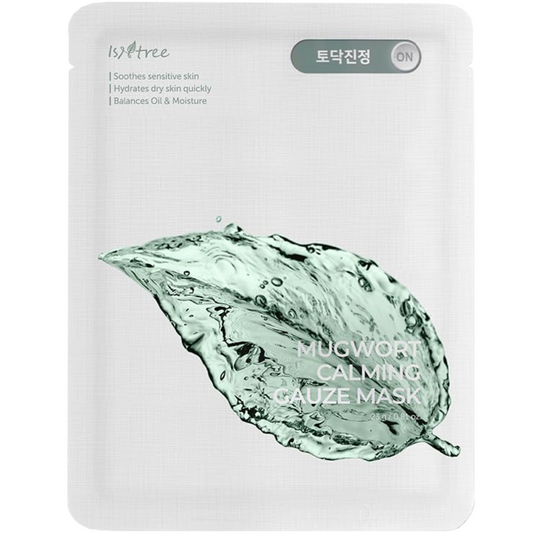 Isntree Mugwort Calming Gauze Sheet Mask 23g