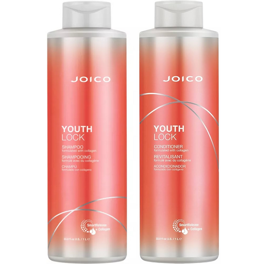 Joico YouthLock Collagen Shampoo & Conditioner Twin 2 x 1000ml