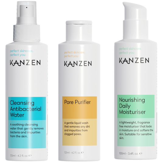 Kanzen Derma Triple Threat Kit