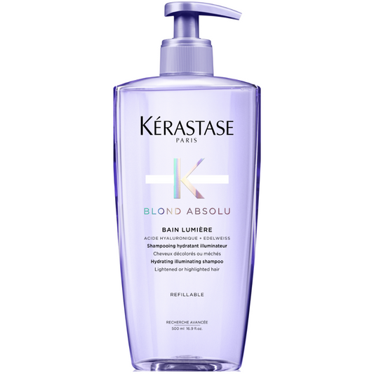 Kerastase Blond Absolu Bain Lumiere Hydrating Illuminating Shampoo Refillable Bottle 500ml