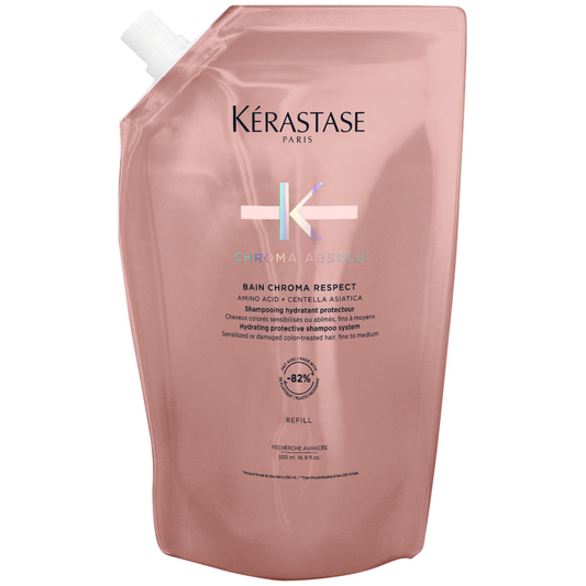 Kerastase Chroma Absolu Bain Chroma Respect Protective Shampoo Refill Pouch 500ml