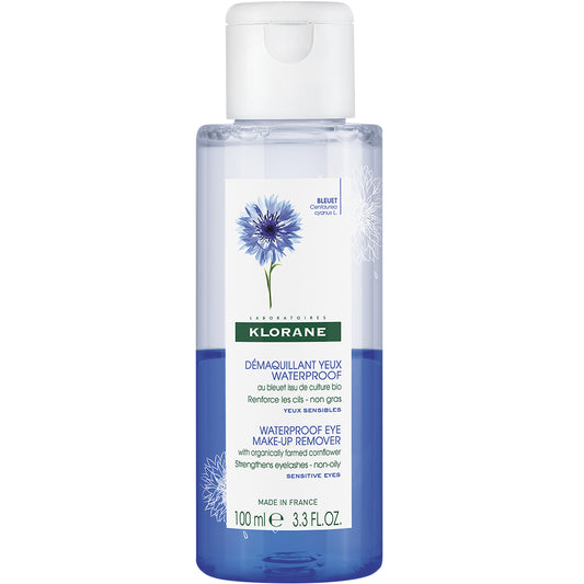 Klorane Soothing Waterproof Eye Make-Up Remover 100ml