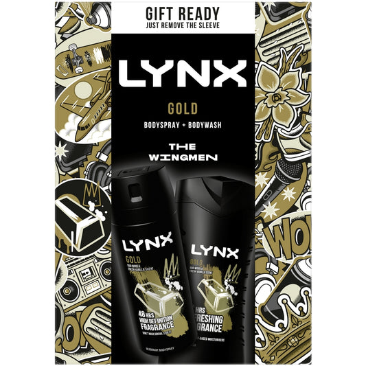 Lynx Gold Duo Gift Set