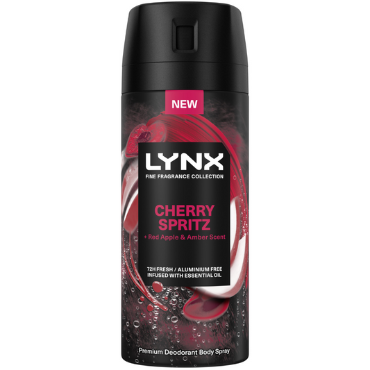 Lynx Cherry Spritz Premium Deodorant Body Spray 150ml