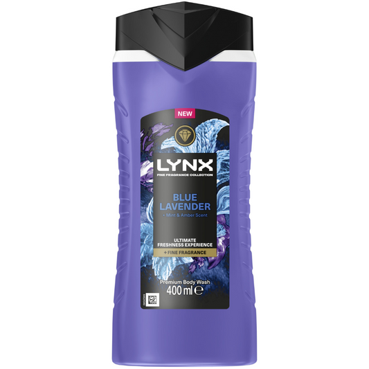 Lynx Blue Lavender Premium Shower Gel 400ml