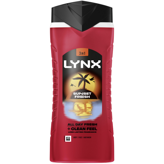 Lynx Sunset Fresh Shower Gel 500ml