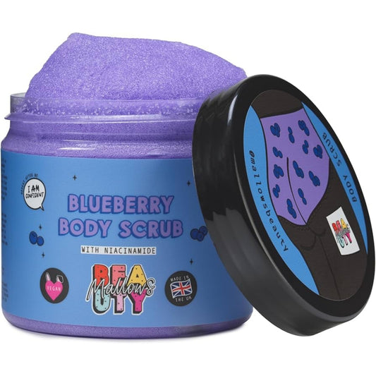 Mallows Beauty Blueberry Body Scrub 200ml