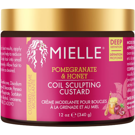 Mielle Pomegranate & Honey Coil Sculpting Custard 340g