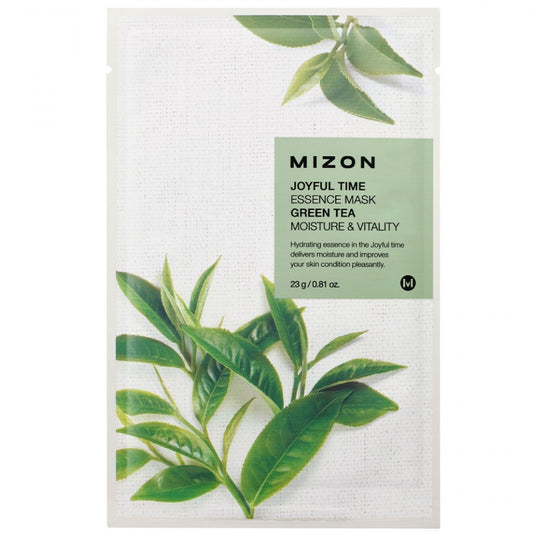 Mizon Joyful Time Essence Green Tea Sheet Mask 23g