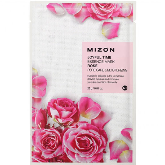 Mizon Joyful Time Essence Rose Sheet Mask 23g