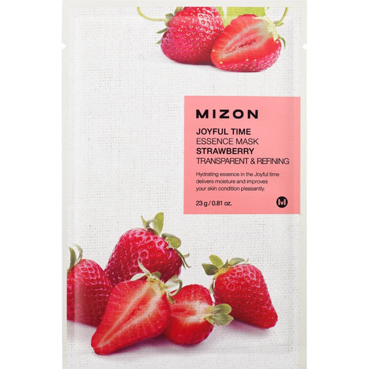 Mizon Joyful Time Essence Strawberry Sheet Mask 23g