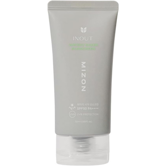 Mizon Inout Watery Sheer Sunscreen PA++++ SPF50+ 50ml