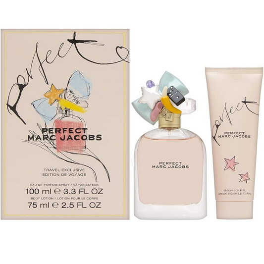 Marc Jacobs Perfect Eau De Parfum & Body Lotion Gift Set 100ml