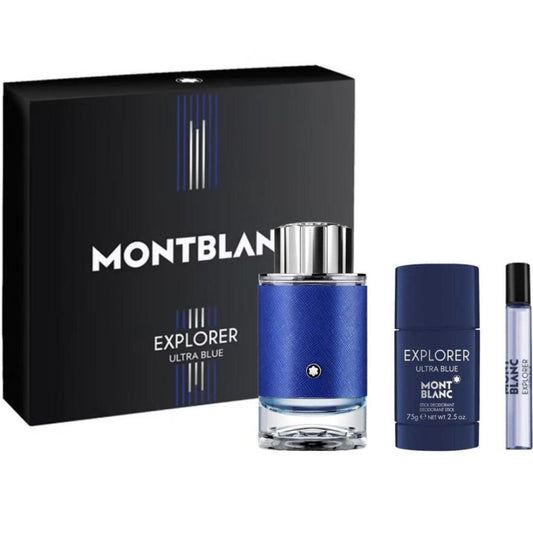 Montblanc Explorer Ultra Blue Gift Set 100ml