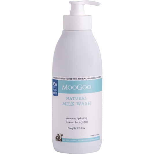 MooGoo Natural Milk Wash Creamy Hydrating Cleanser 500ml