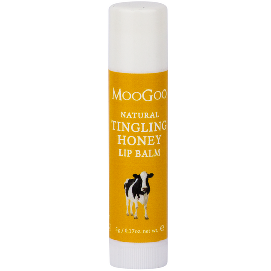 MooGoo Natural Tingling Honey Lip Balm 5g