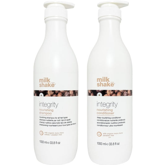 Milk_Shake Integrity Nourishing Shampoo & Conditioner Twin 2 x 1000ml